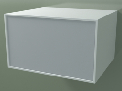 Box (8AUÂВ01, Gletscherweiß C01, HPL P03, L 60, P 50, H 36 cm)
