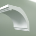 3d model Plaster cornice (ceiling plinth) KT125 - preview