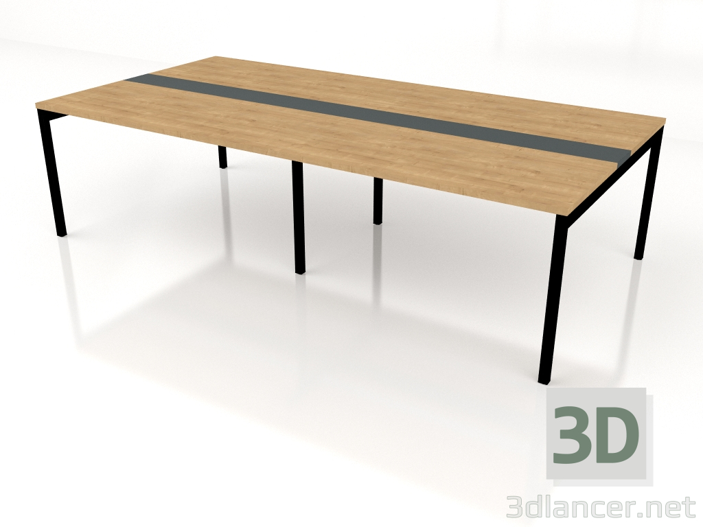 modèle 3D Table de conférence Ogi Y Extended SY24+SY34 (2800x1410) - preview