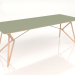 modèle 3D Table à manger Tink 220 (Olive) - preview