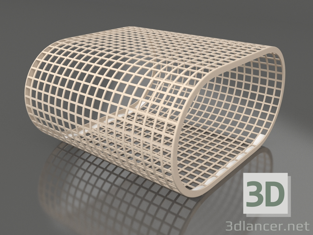 modello 3D Tavolino (Sabbia) - anteprima