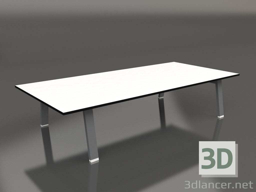 3d model Coffee table 150 (Anthracite, Phenolic) - preview
