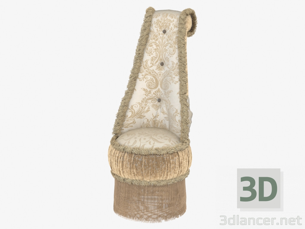 3D modeli Klasik tarzda puf 562 - önizleme