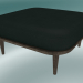 3d model Poof Fly (SC9, 80x80 H 40cm, Smoked oiled oak with Velvet 1 Forest) - preview