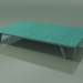 3D modeli Açık kahve masası InOut (955, ALLU-SA, Turkuaz Emaye Lav Taş Kaburgalar) - önizleme