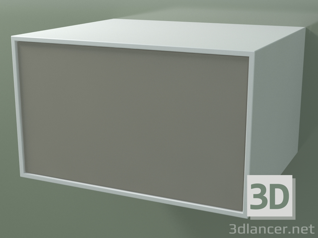 3 डी मॉडल बॉक्स (8 वर्गमीटर), ग्लेशियर व्हाइट C01, एचपीएल P04, एल 60, पी 50, एच 36 डिग्री) - पूर्वावलोकन