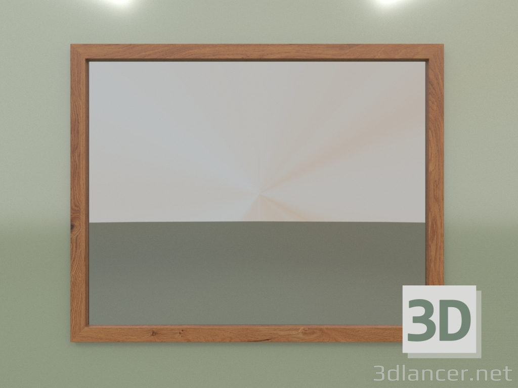 modello 3D Specchio Mn 400 (Noce) - anteprima