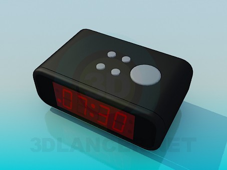 modelo 3D Reloj electrónico - escuchar modelo 3D Reloj electrónico - escuchar