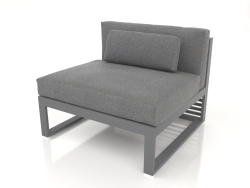 Modular sofa, section 3 (Anthracite)