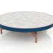3d model Round coffee table Ø90x22 (Grey blue, DEKTON Kreta) - preview