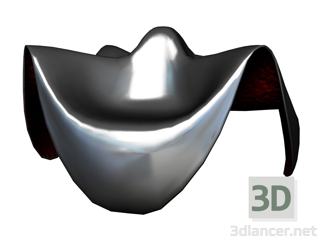 modello 3D In alluminio Sede In marmo scremato - anteprima
