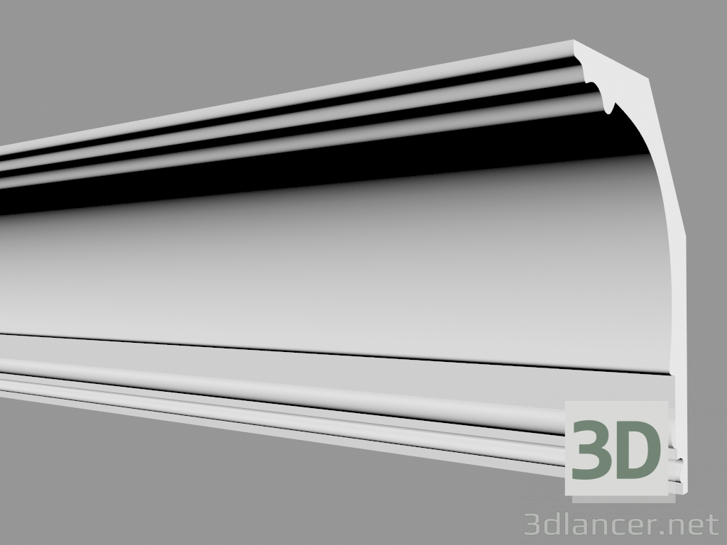 3D Modell Traufe Traufe (KT19) - Vorschau