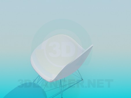 modelo 3D Silla - escuchar modelo 3D Silla - escuchar