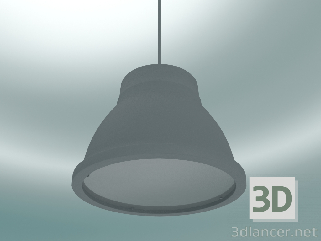 modello 3D Lampada a sospensione Studio (Grigio) - anteprima