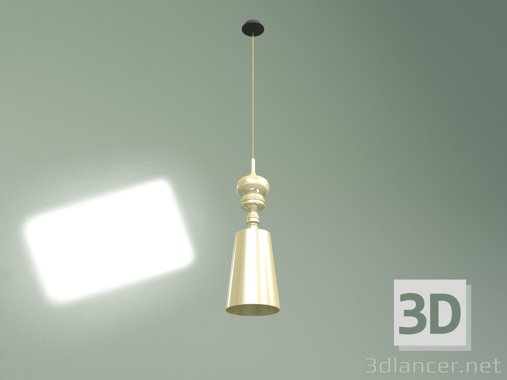modello 3D Lampada a sospensione Josephine diametro 23 (oro) - anteprima