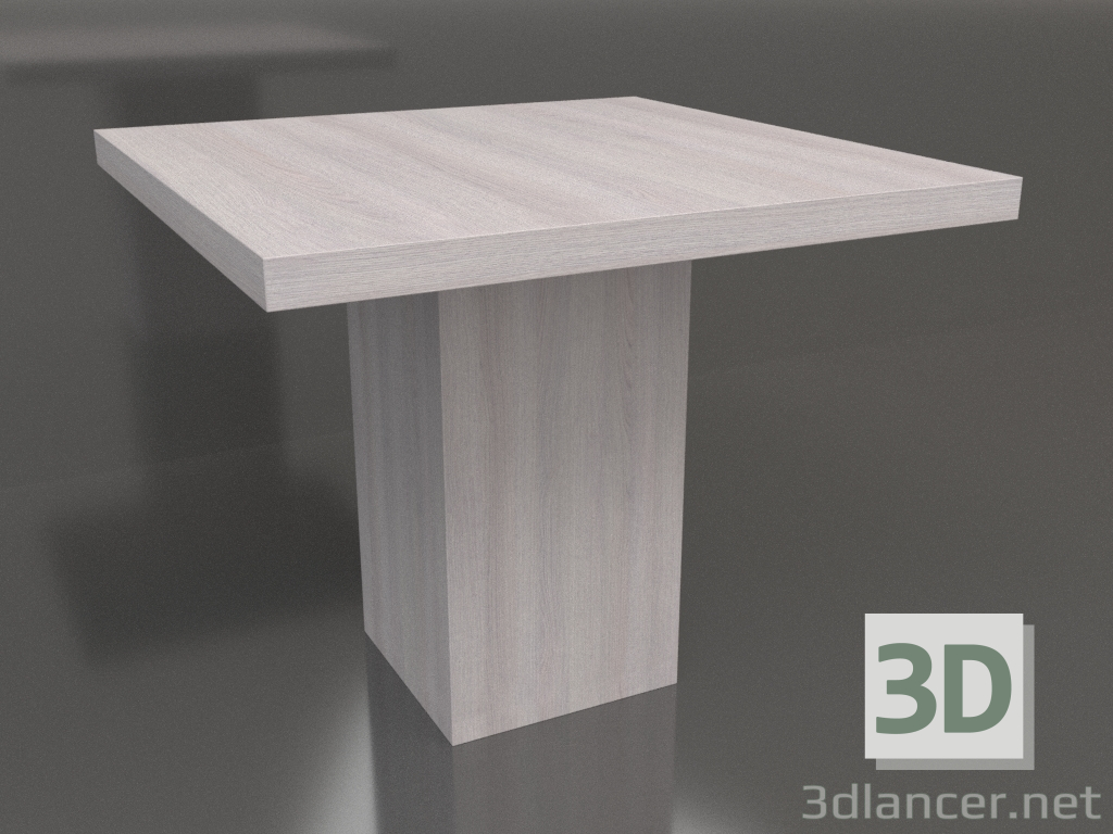 3d model Dining table DT 10 (900х900х750, wood pale) - preview