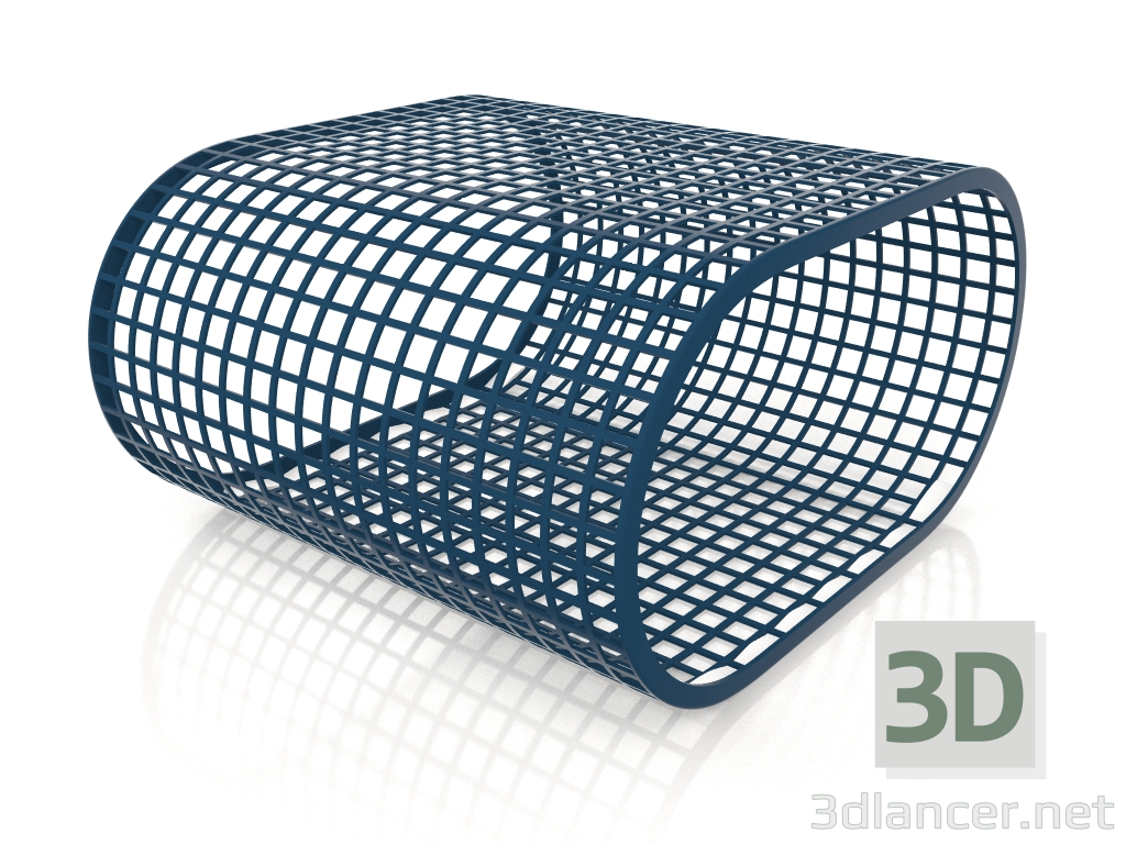 3d model Coffee table (Grey blue) - preview