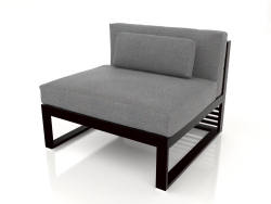 Modular sofa, section 3 (Black)