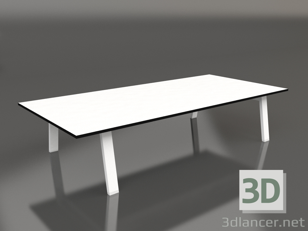 modèle 3D Table basse 150 (Blanc, Phénolique) - preview