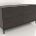 3d model Cómoda FARGO 1500x450x800 mm (roble wengué) - vista previa