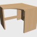3 डी मॉडल कॉर्नर टेबल - पूर्वावलोकन