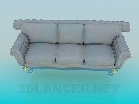 3D Modell Sofa - Vorschau