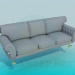 3D Modell Sofa - Vorschau