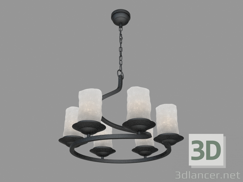 3D Modell Leuchte (Kronleuchter) Brin (2766 6) - Vorschau