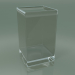 Modelo 3d Vaso de vidro (H 35cm, 20x20cm) - preview