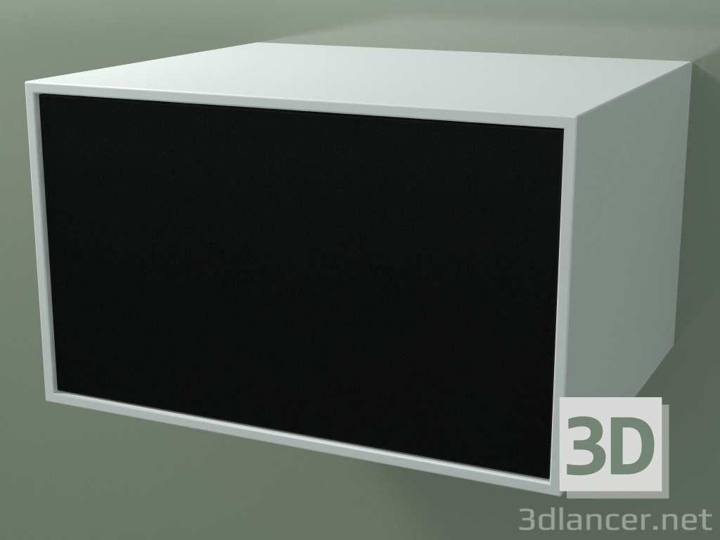 modello 3D Scatola (8AUВВВ01, Glacier White C01, HPL P06, L 60, P 50, H 36 cm) - anteprima