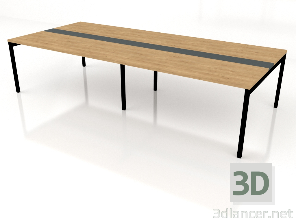 modèle 3D Table de conférence Ogi Y Extended SY26+SY36 (3200x1410) - preview