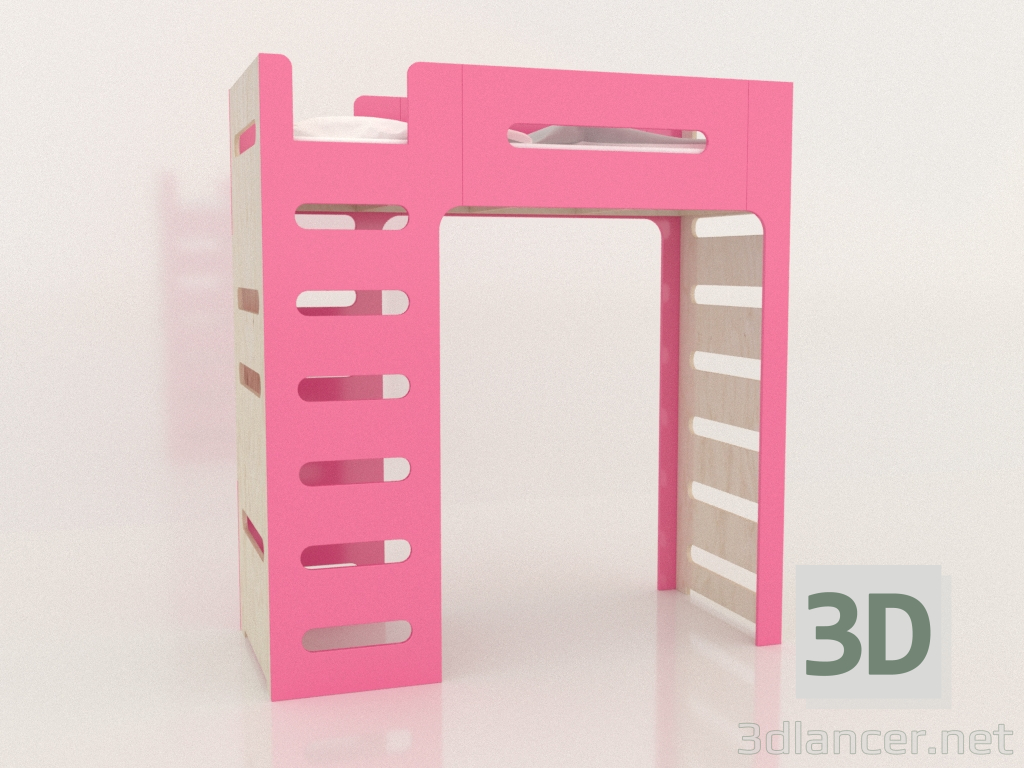 modèle 3D Lit mezzanine MOVE GL (FFMGL0) - preview