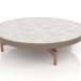 modèle 3D Table basse ronde Ø90x22 (Bronze, DEKTON Kreta) - preview