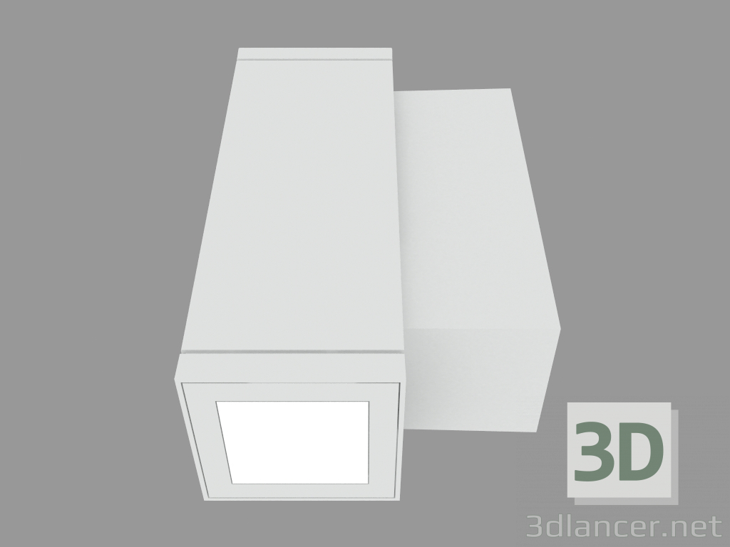 modello 3D Lampada da parete MICROSLOT (S3803) - anteprima