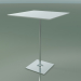 modèle 3D Table carrée 0687 (H 105 - 80x80 cm, M02, CRO) - preview