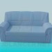 3D Modell Sofa - Vorschau