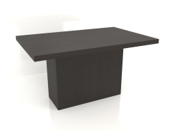 Dining table DT 10 (1400x900x750, wood brown dark)