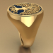 árbol de anillos 3D modelo Compro - render