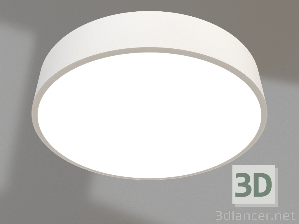modello 3D Lampada SP-TOR-RING-SURFACE-R600-42W Warm3000 (WH, 120°) - anteprima