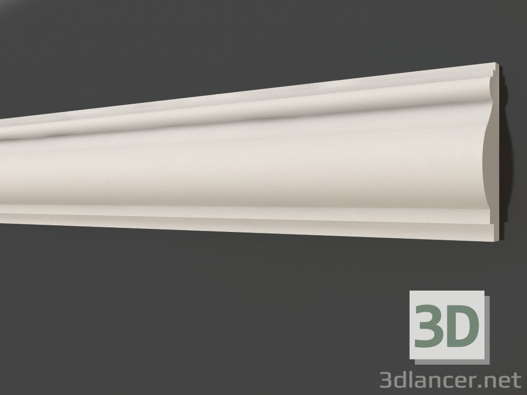 3d model Plaster molding LG 031 (60x21) - preview