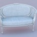 3d Sofa in classic European design model buy - render