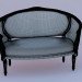 Sofa im klassischen europäischen design 3D-Modell kaufen - Rendern