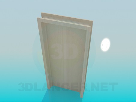 modelo 3D Puerta - escuchar modelo 3D Puerta - escuchar