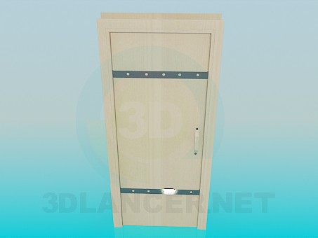 modelo 3D Puerta - escuchar modelo 3D Puerta - escuchar