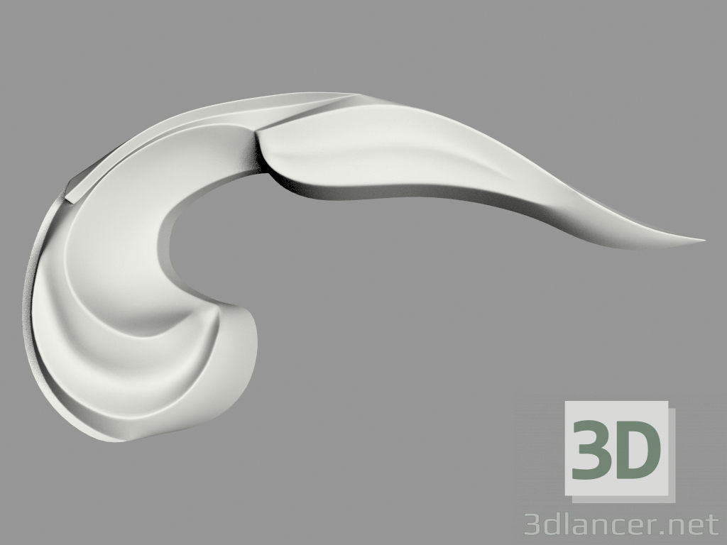 3D Modell Wanddekor (F95) - Vorschau