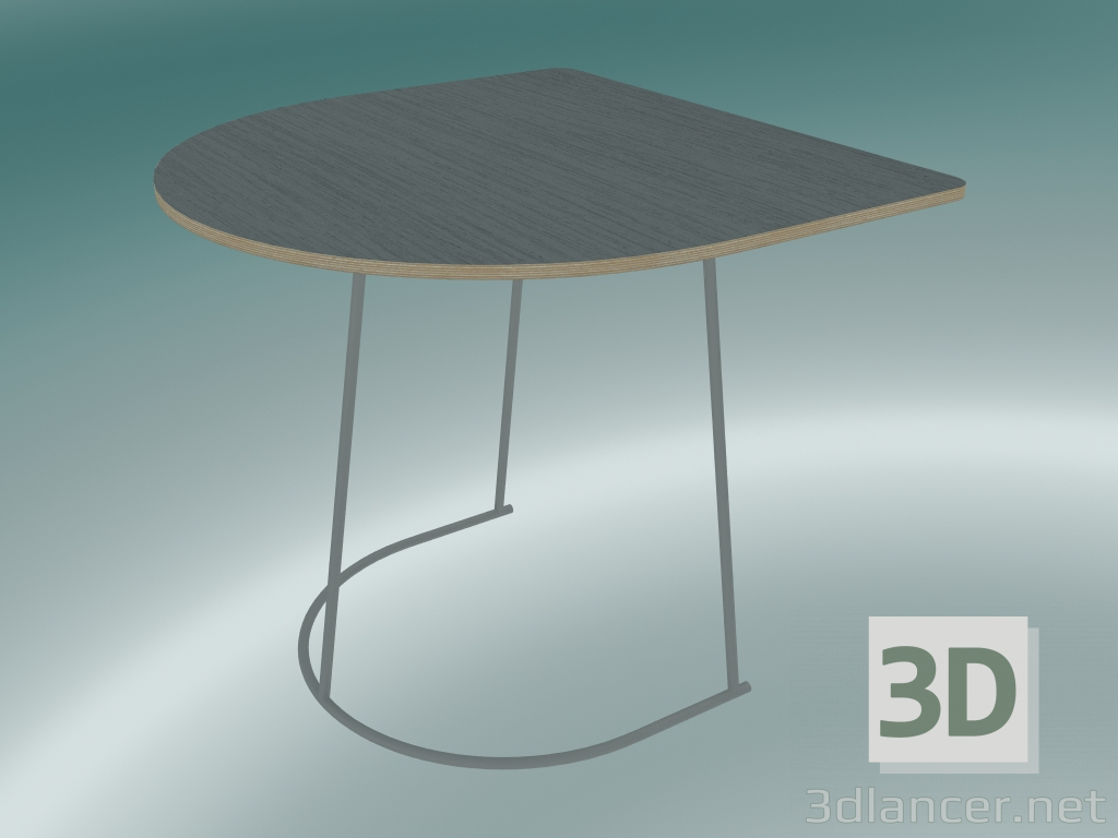 3 डी मॉडल कॉफी टेबल हवादार (आधा आकार, ग्रे) - पूर्वावलोकन