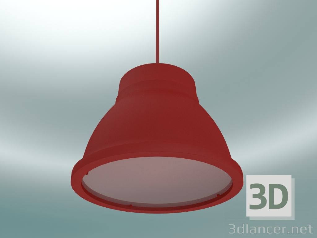 Modelo 3d Luminária pendente Studio (Dusty Red) - preview