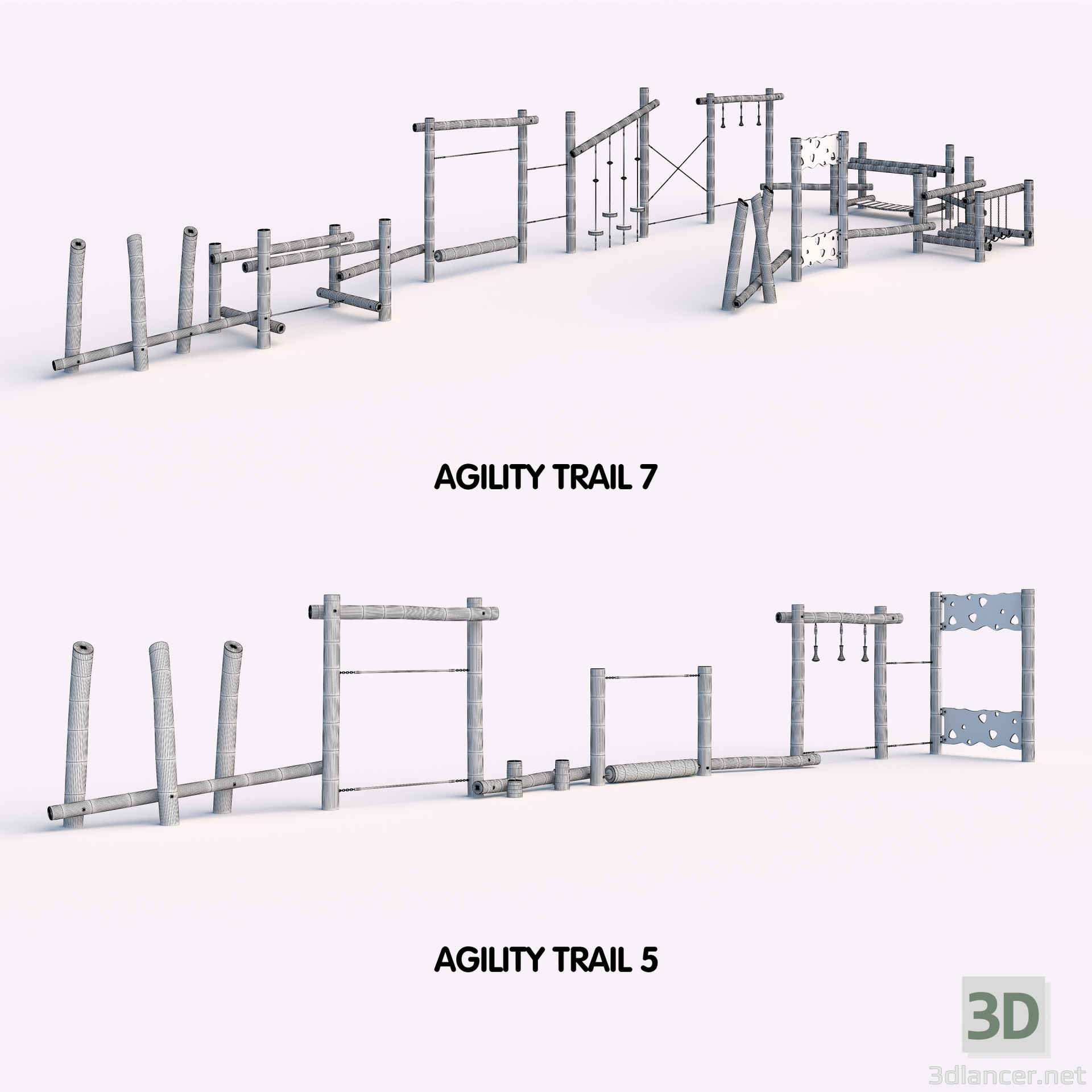 3d model Dexterity Test. Kompan | 46858 | 3dlancer.net