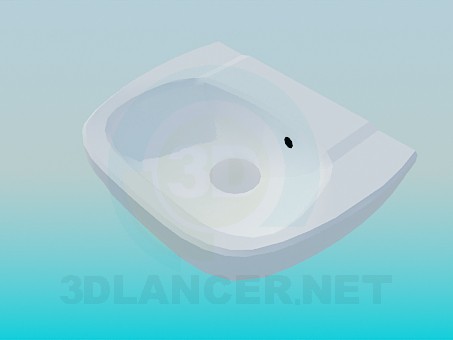 3d model Medium-sized sink - preview 3d model Medium-sized sink - preview
