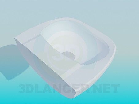3d model Medium-sized sink - preview 3d model Medium-sized sink - preview